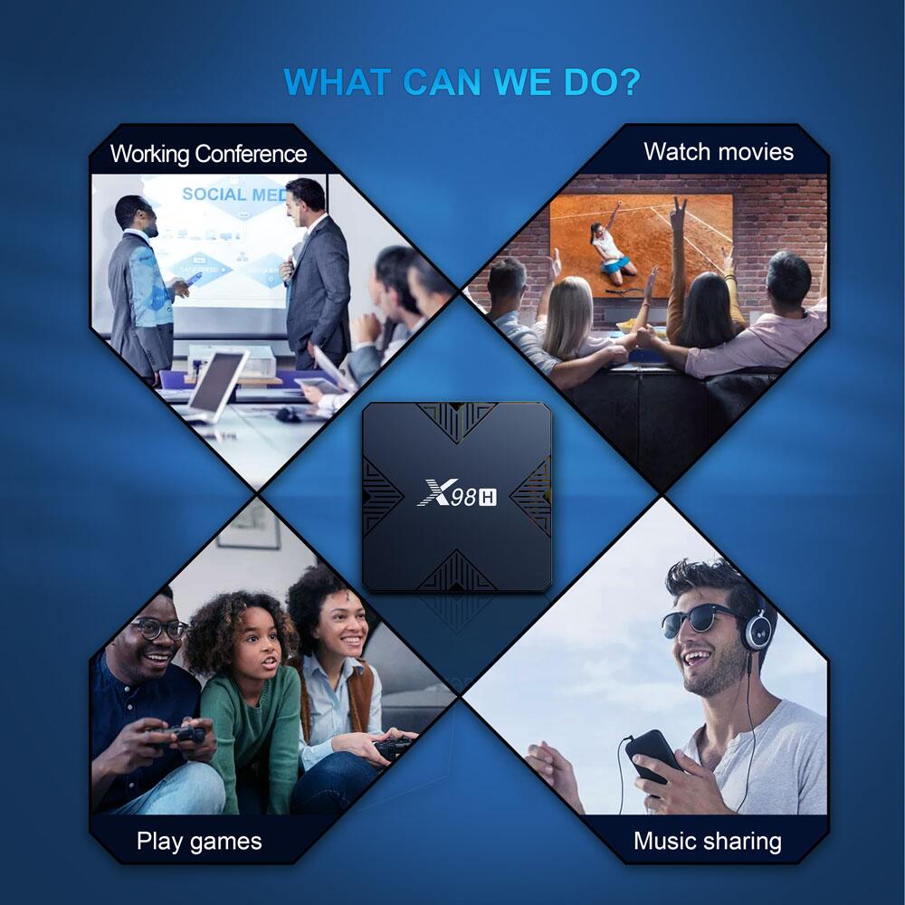 X98H Allwinner H618 smart tv box: Redefining TV Box Experience