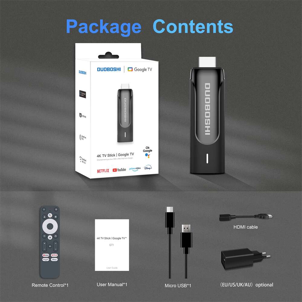 ODM  GT1 Amlogic S905y4 android tv stick by china manufacturer