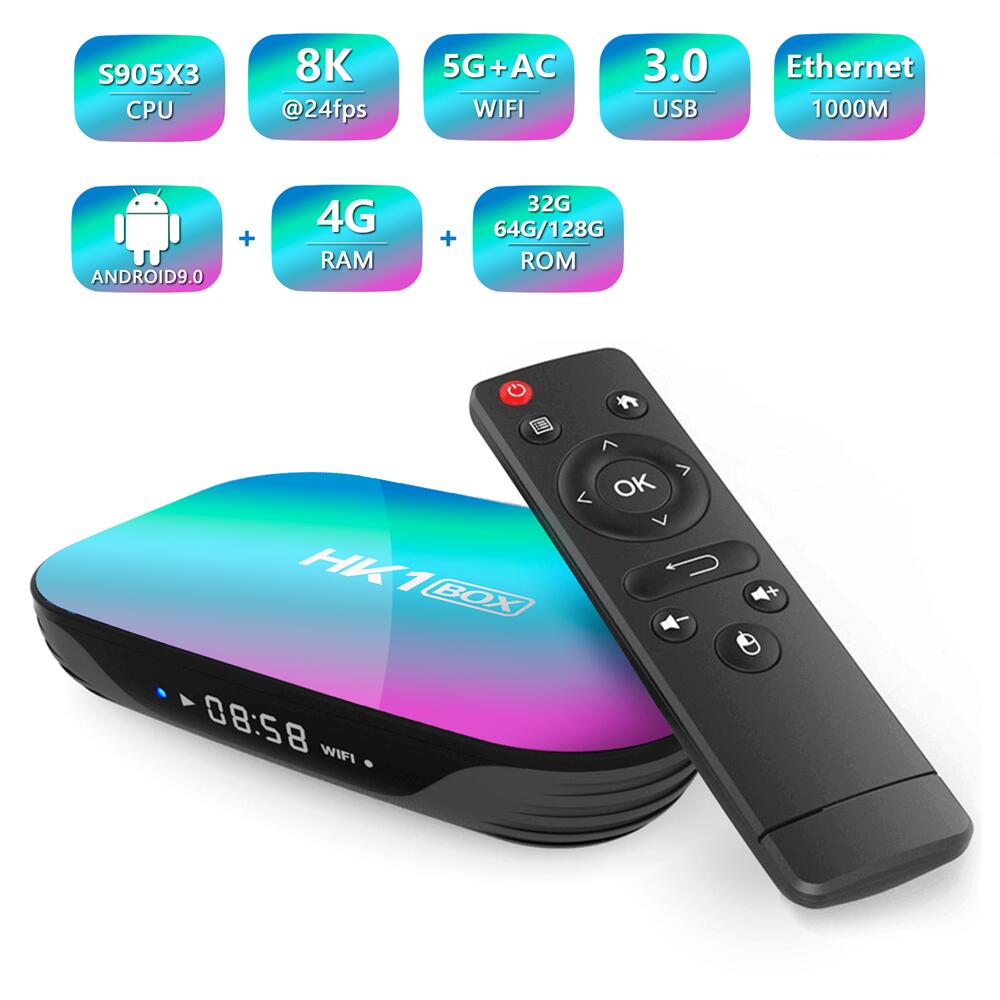 ODM HK1 BOX Amlogic S905X3 streaming player: Unleashing New Entertainment Horizons