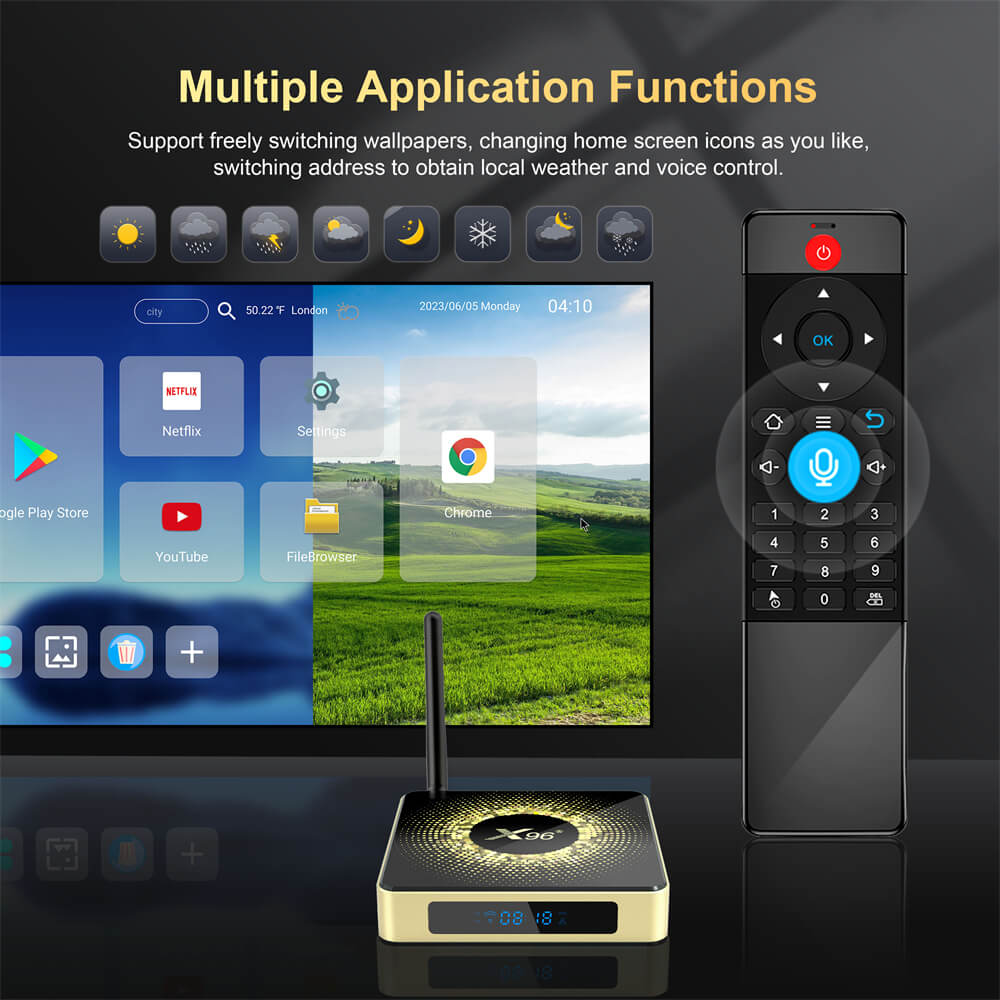 X96 X10 IPTV Boxes: Customized Entertainment from China