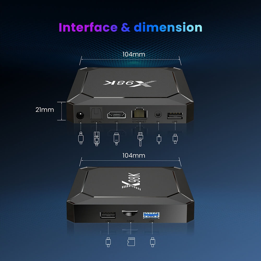 X98K IPTV Boxes: Unlock Your Entertainment Potential