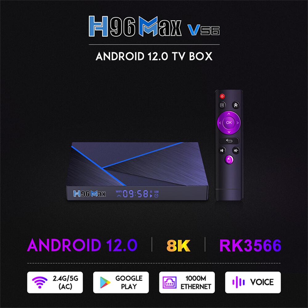 H96 MAX V56 Rockchip RK3566 streaming player: from China Original Manufacturer