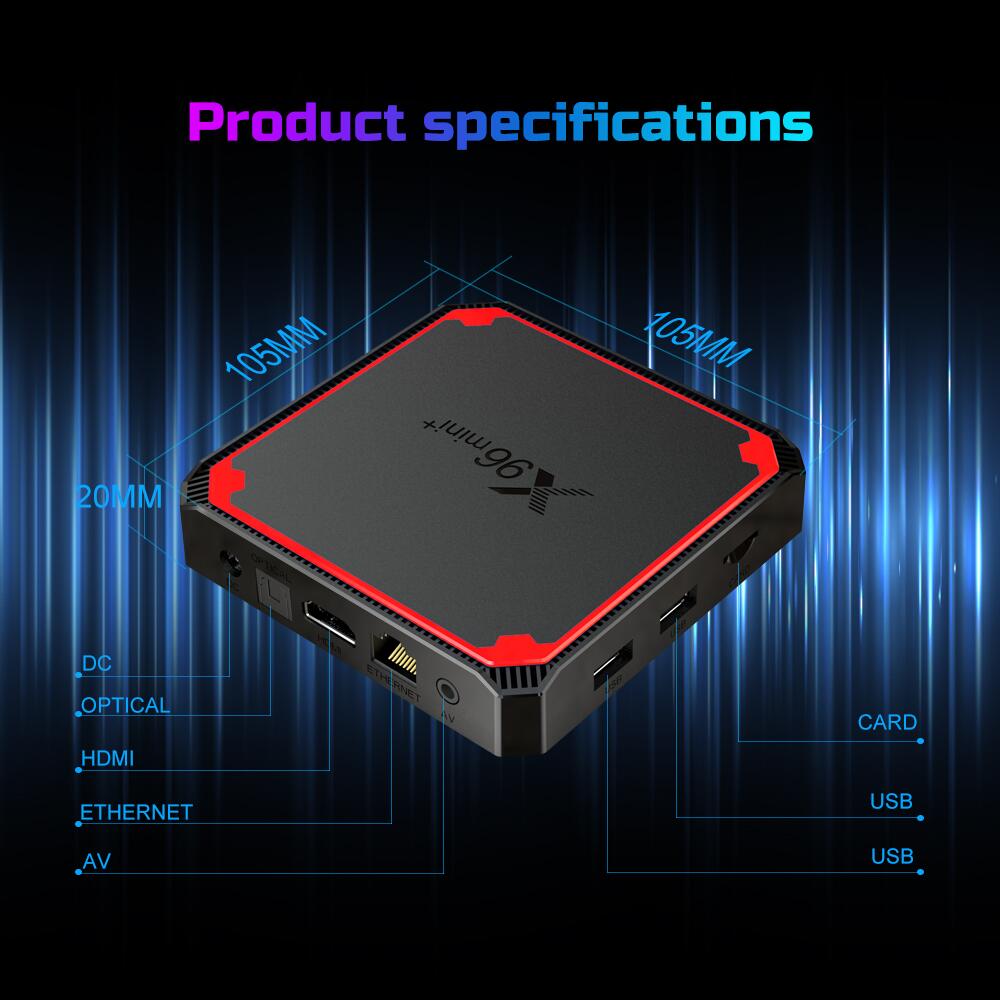 ODM X96mini+ Amlogic S905W4 IPTV box: Unleashing Entertainment Creativity