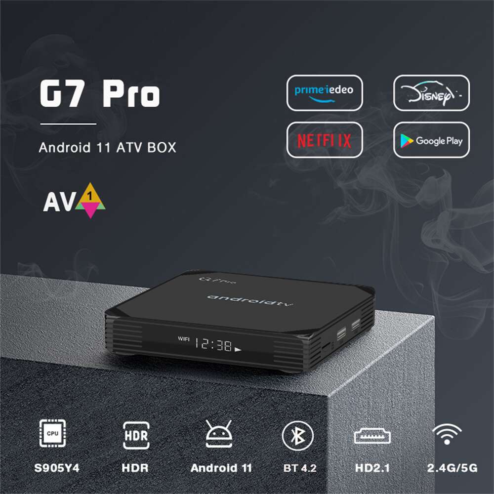 G7 Pro Amlogic S905y4 IPTV box: Transform Your TV Time