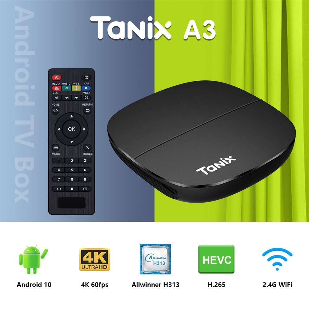 Revolutionize Your Life with Tanix A3 Allwinner H313 android tv box