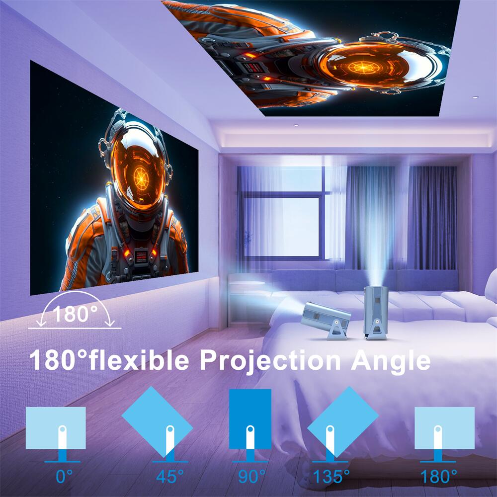 H96Max B11 Allwinner H716 android Projector: Customized Entertainment Icons